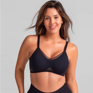 Honeylove CrossOver Bra Black Med